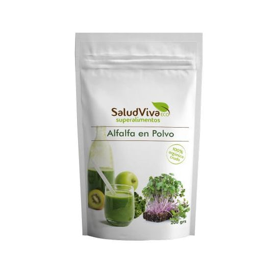Alfafa em pó ECO Salud Viva, 200 g
