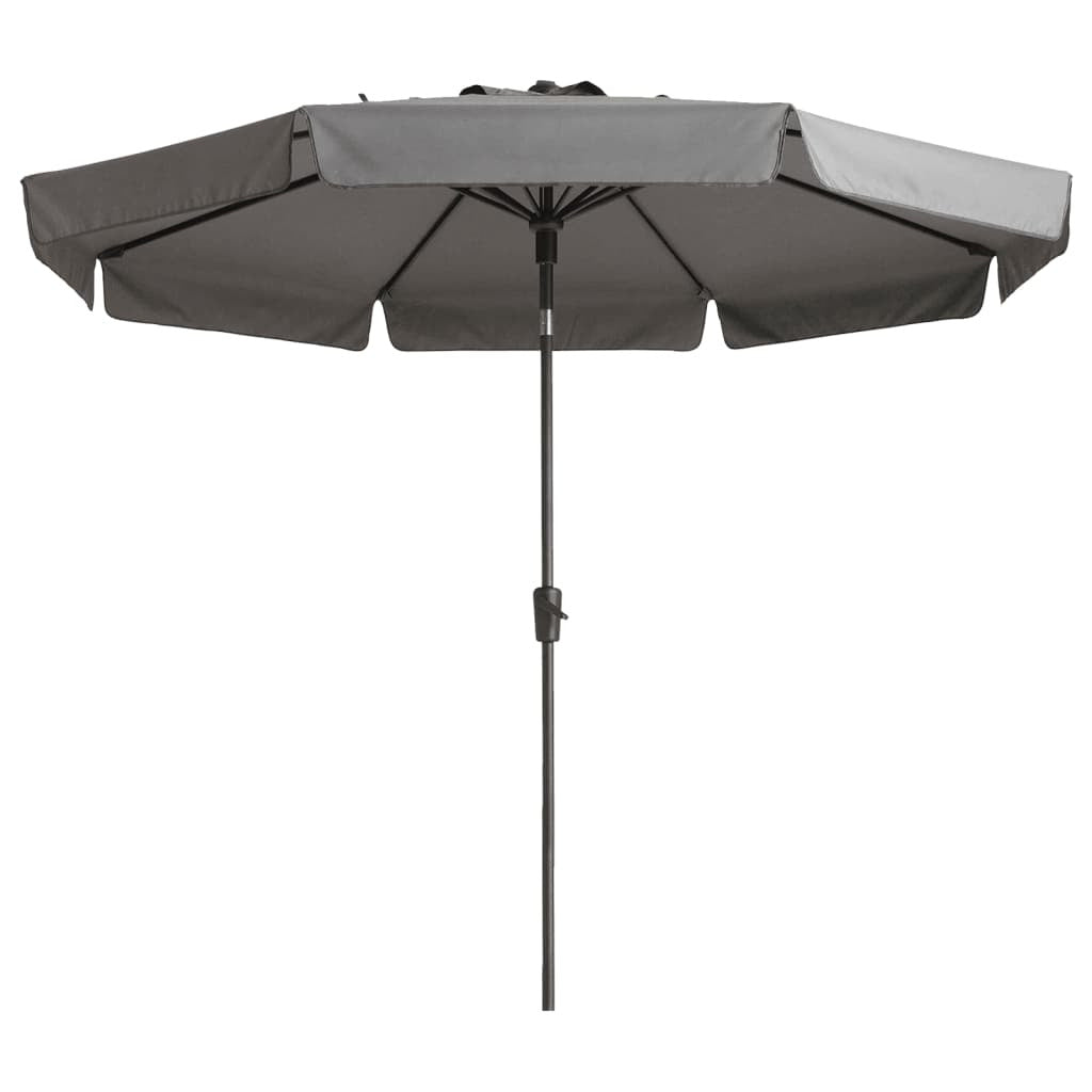 Madison Sombrilla De Jardín Redonda Flores Luxe Gris Claro 300 Cm_0