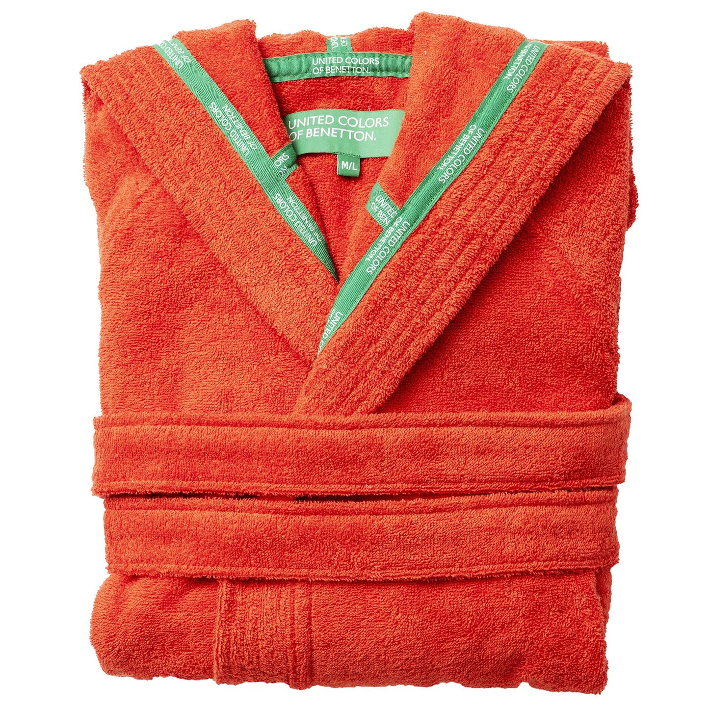 Albornoz Con Capucha L/xl 360gsm 100% Algodón Naranja Rainbow