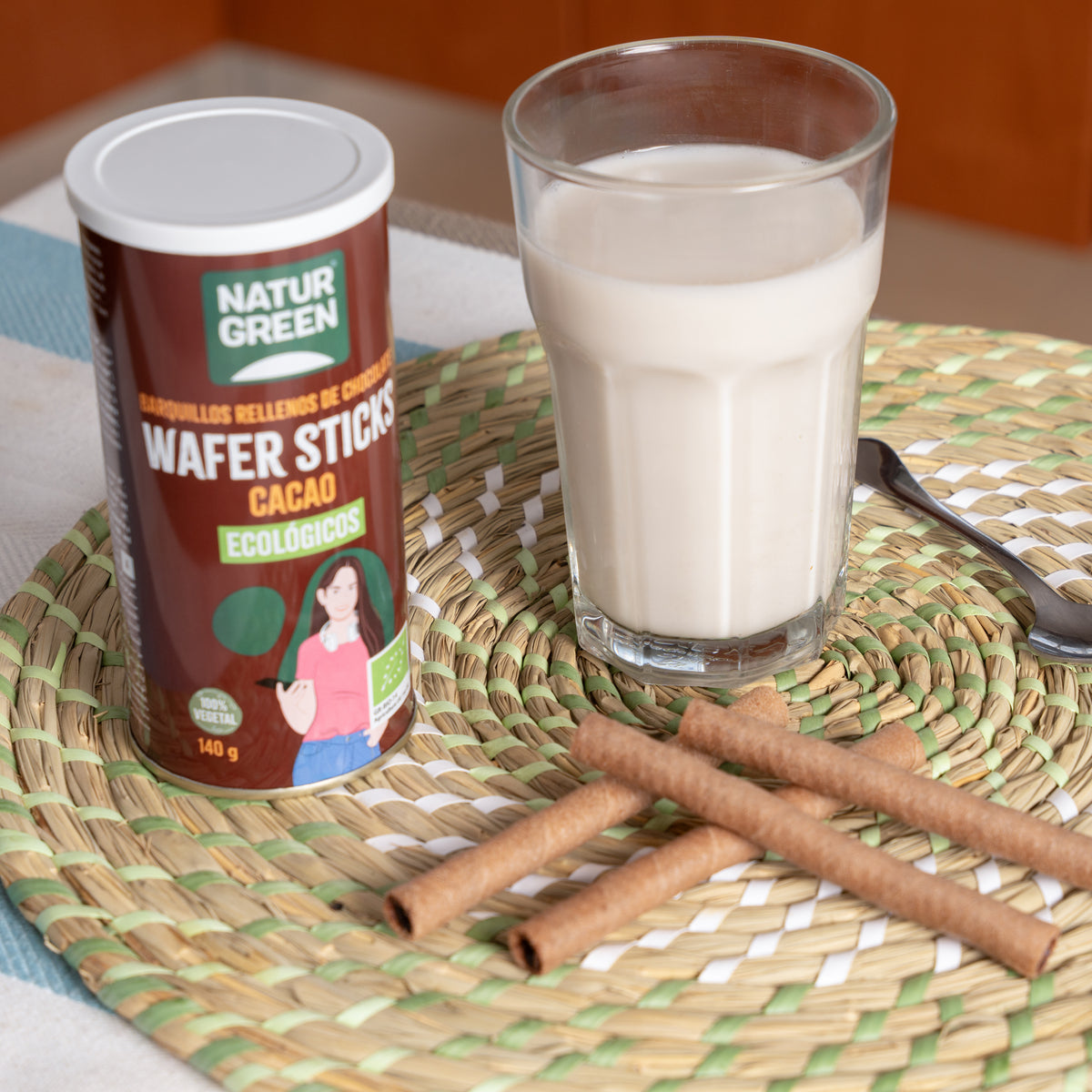 Bolachas Recheadas com Chocolate Orgânico NaturGreen 140 g