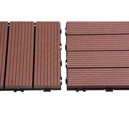 Embalagem de 11 peças compostas Durafloor 30x30 Dioco Teka, 1m2