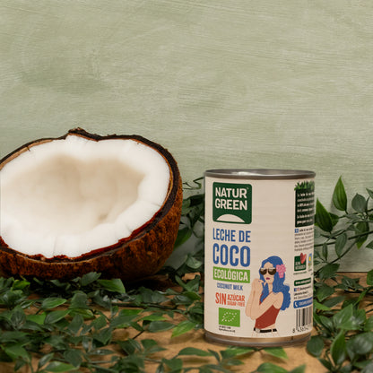 Leite de Coco Biológico NaturGreen 400 g / 400 ml