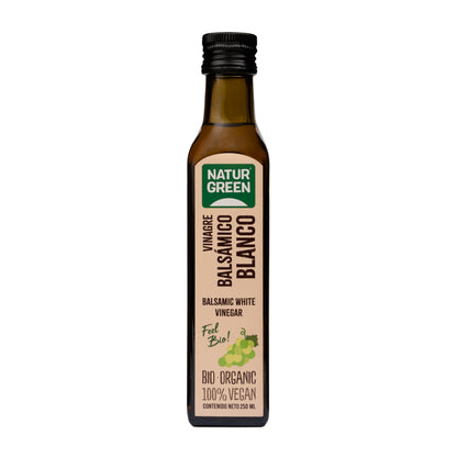 Vinagre Balsâmico Branco Biológico NaturGreen 250 ml