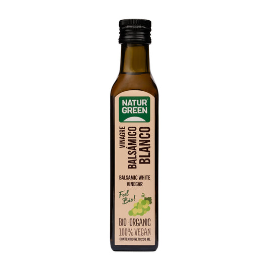 Vinagre Balsâmico Branco Biológico NaturGreen 250 ml