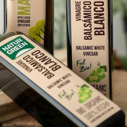 Vinagre Balsâmico Branco Biológico NaturGreen 250 ml