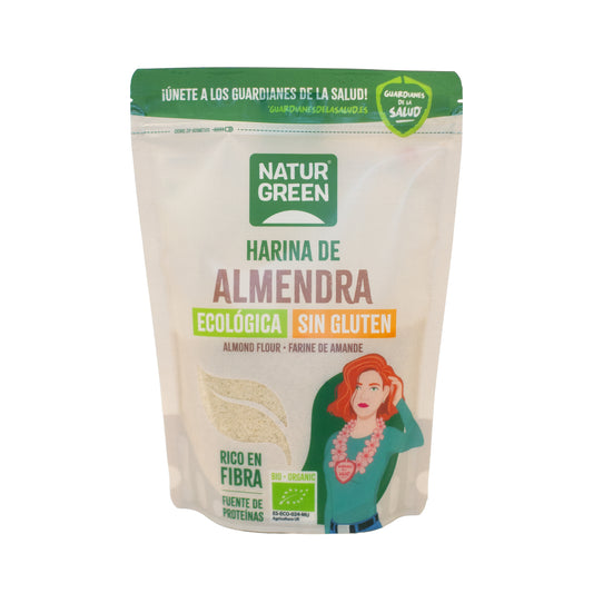 Farinha de Amêndoa Biológica Sem Glúten NaturGreen 300g