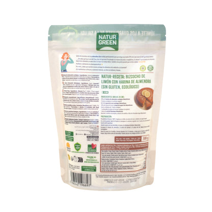 Farinha de Amêndoa Biológica Sem Glúten NaturGreen 300g