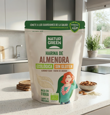 Farinha de Amêndoa Biológica Sem Glúten NaturGreen 300g