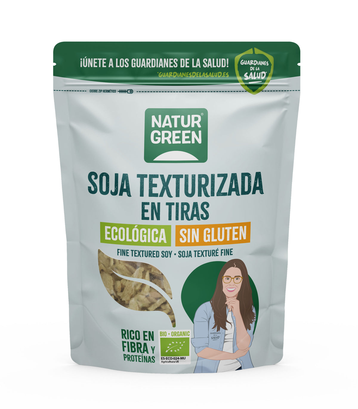 Tiras de Soja Texturizadas Orgânicas NaturGreen 115 g
