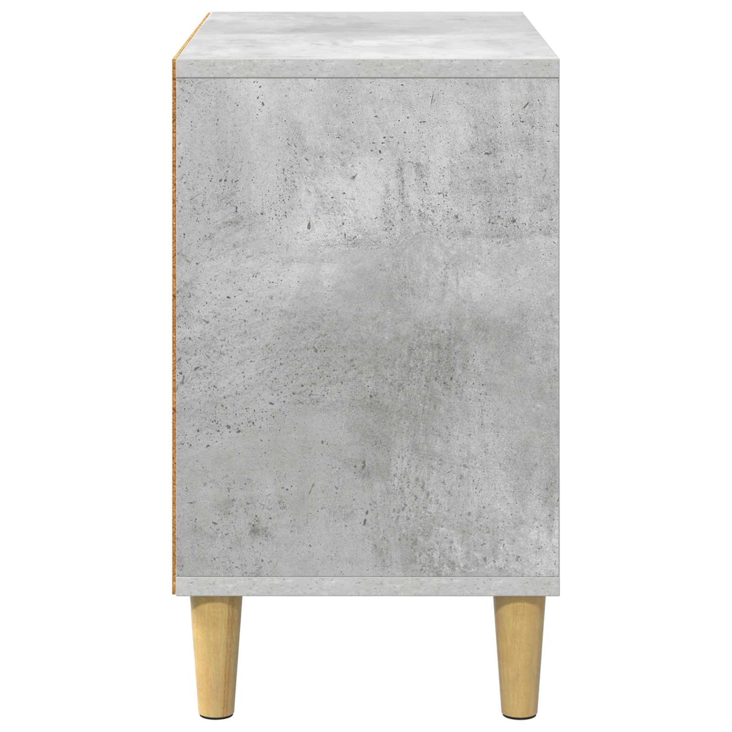 Casa Para Gatos Concreto 51 X 30 X 52 Cm Madera De Ingeniería_5