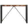 Mesa de consola de madeira maciça reciclada 110x35x76 Cm