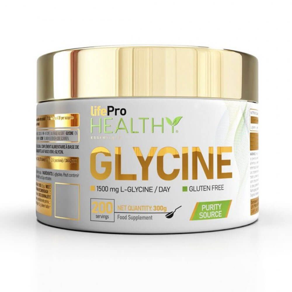 Glycine 1500mg (glicina) - 300g - Aminoácidos - Lifepro_0