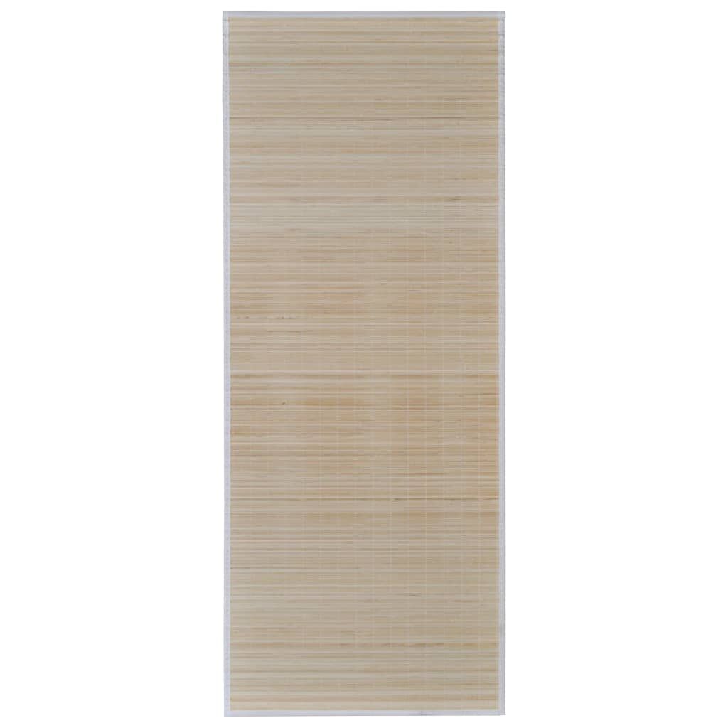 Vidaxl Alfombras Rectangulares De Bambú Natural 2 Unidades 120x180 Cm_2