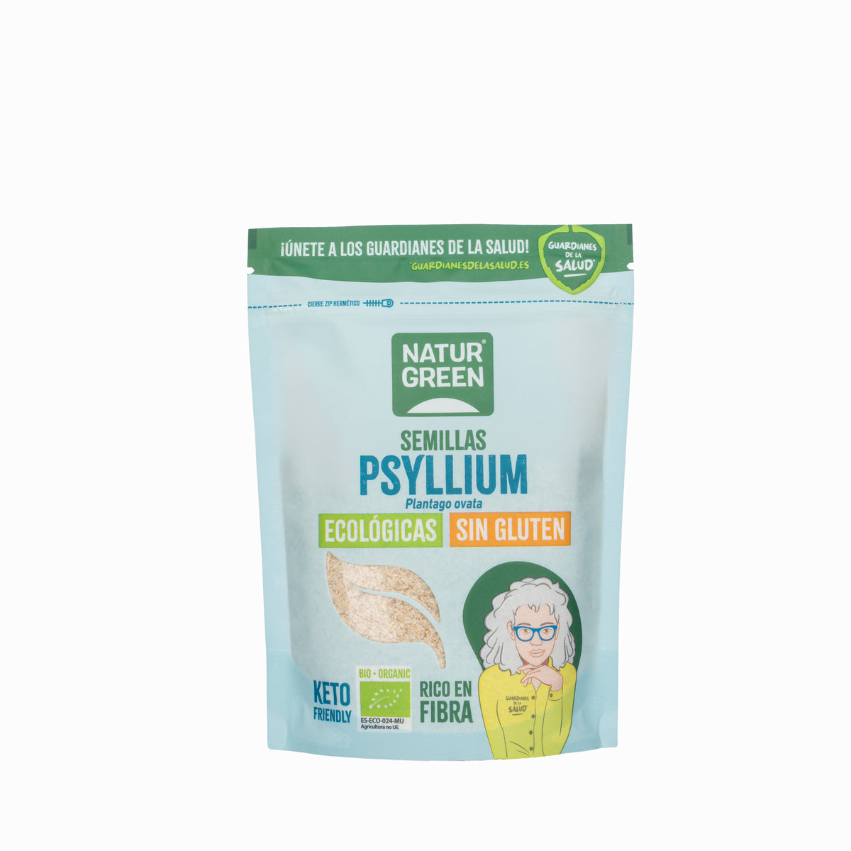 Sementes de Psyllium NaturGreen BIO 100 g