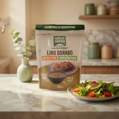 Lino dorado NaturGreen 125 g