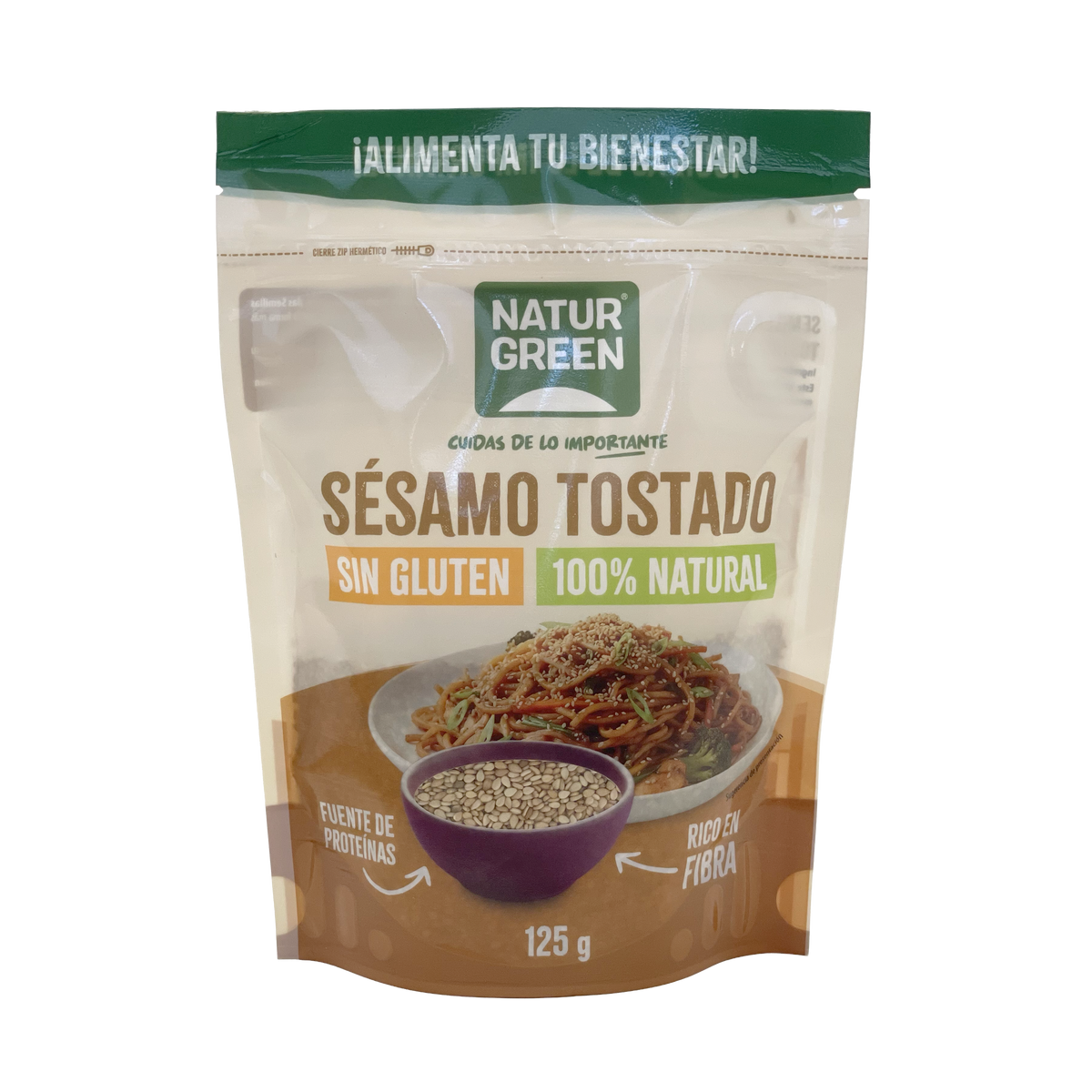 Semillas de Sésamo tostado NaturGreen 125 g