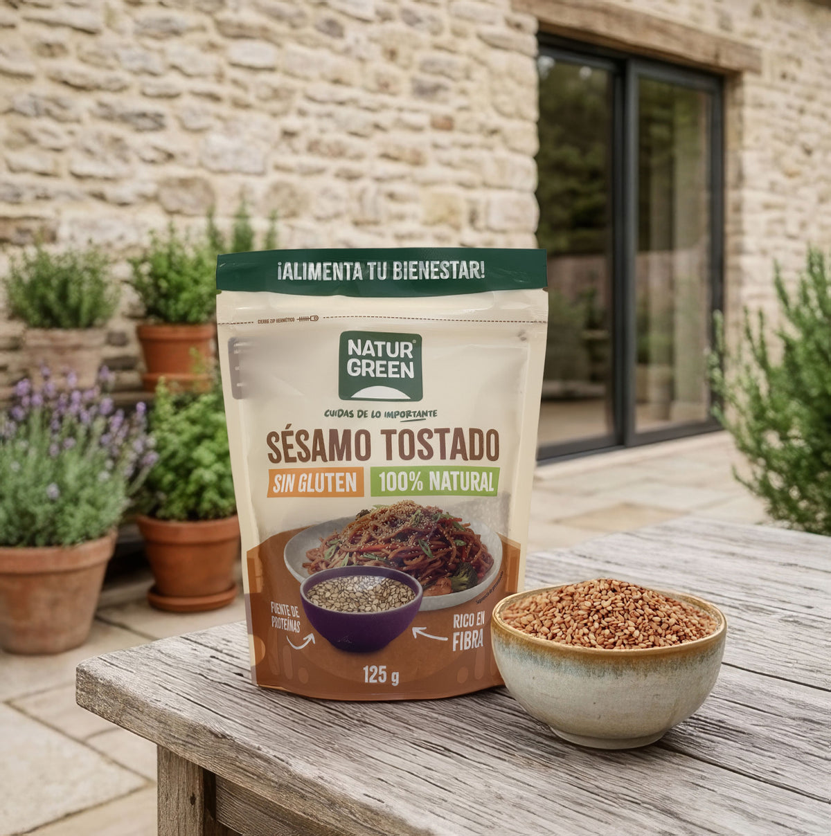 Semillas de Sésamo tostado NaturGreen 125 g