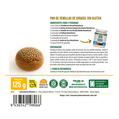 Semillas de Girasol NaturGreen 125 g