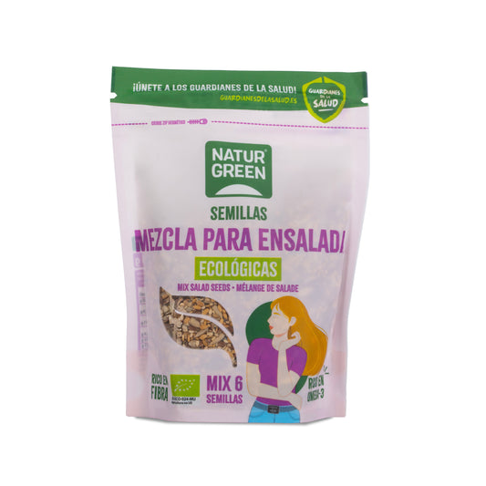 6 Mistura de Sementes para Salada, NaturGreen, 450g
