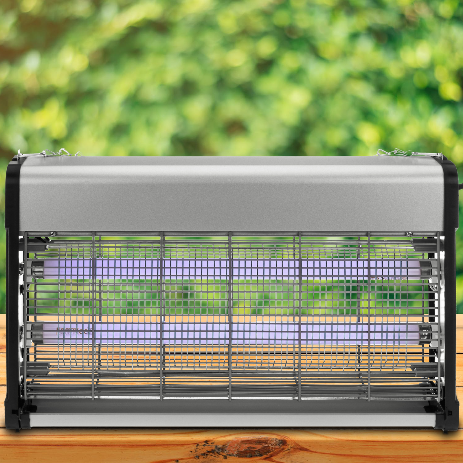 Mata Insectos Eléctrico Profesional De 2 Tubos 15w Uv 30w_2