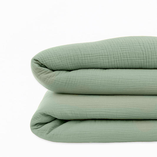 Funda Nórdica De Algodón Bio Verde_0