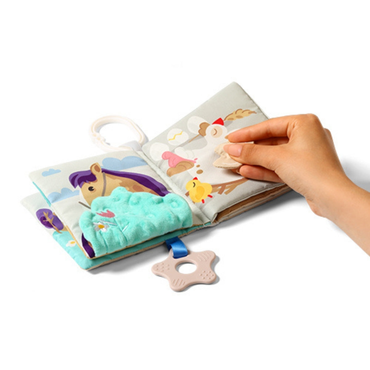 Libro Sensorial Educativo Bebé Granja_2