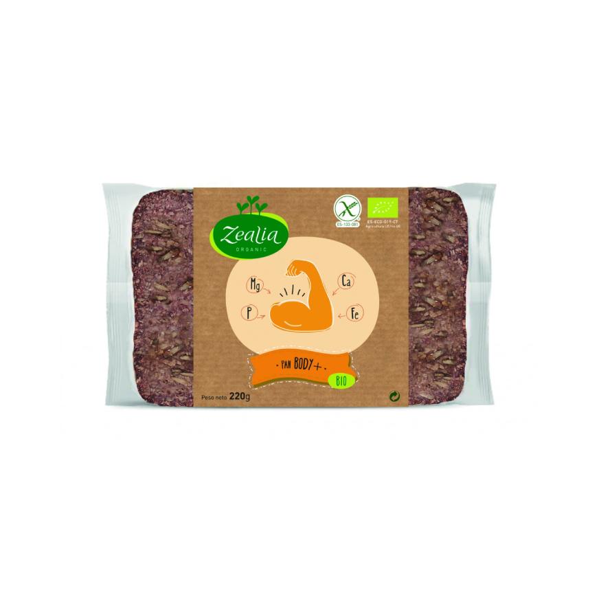 Pão Proteína Sem Glúten Body+ BIO Zealia 220 g
