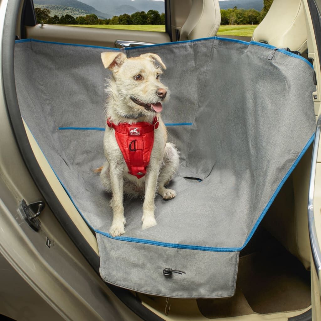 Kurgo Hamaca Para Perros Para Mitad Asiento Trasero Heather Gris_4