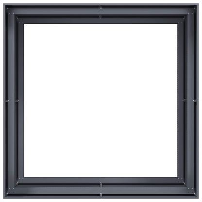 Jardinera Acero Gris Antracita 100x100x80 Cm_4