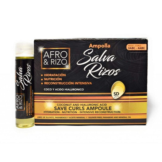Ampola Afro &amp; Rizo 30ml 1 Unidade