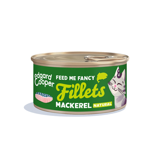 Filetes de caballa para gatos Edgard & Cooper 70 g