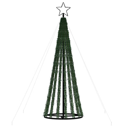 Vidaxl Árbol De Navidad Led 275 Leds Blanco Frío 180 Cm_4