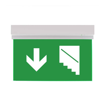 Luz De Emergencia Led Sign Superficie Sl103, Blanco Frío_0