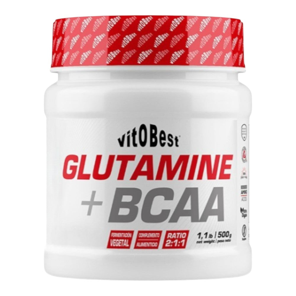Glutamine + Bcaa 500 Gr Cola Zero_0
