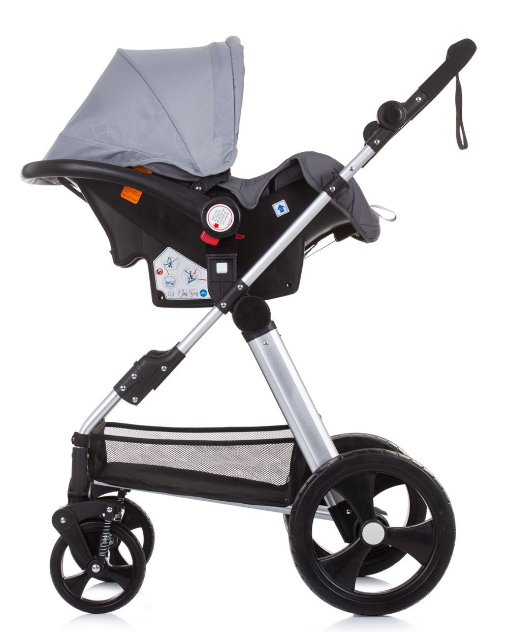 Carrito De Bebé Havana Trío Convertible Hasta 22 Kg Con Bolso Y Mosquitera Graphite_4