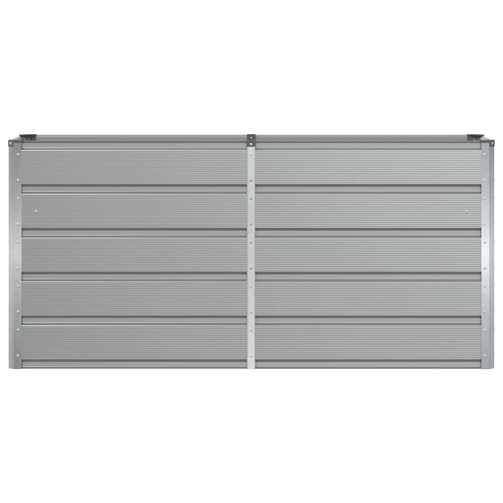 Jardinera Gris Claro 160 X 40 X 75 Cm Acero_3