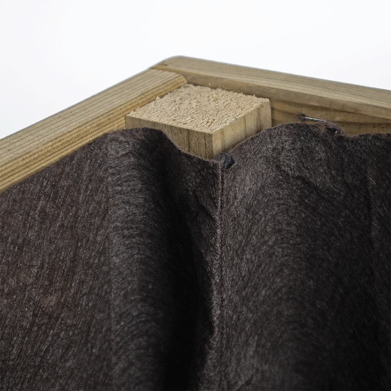 Jardinera De Madera Para Exterior Ghio Kd Hortalia 90x40x40 Cm_3