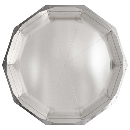 Jardinera Plateado 90 X 90 X 35 Cm Acero Inoxidable_5