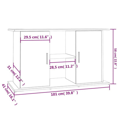 Vidaxl Soporte De Acuario Madera Ingeniería Marrón Roble 101x41x58 Cm_2