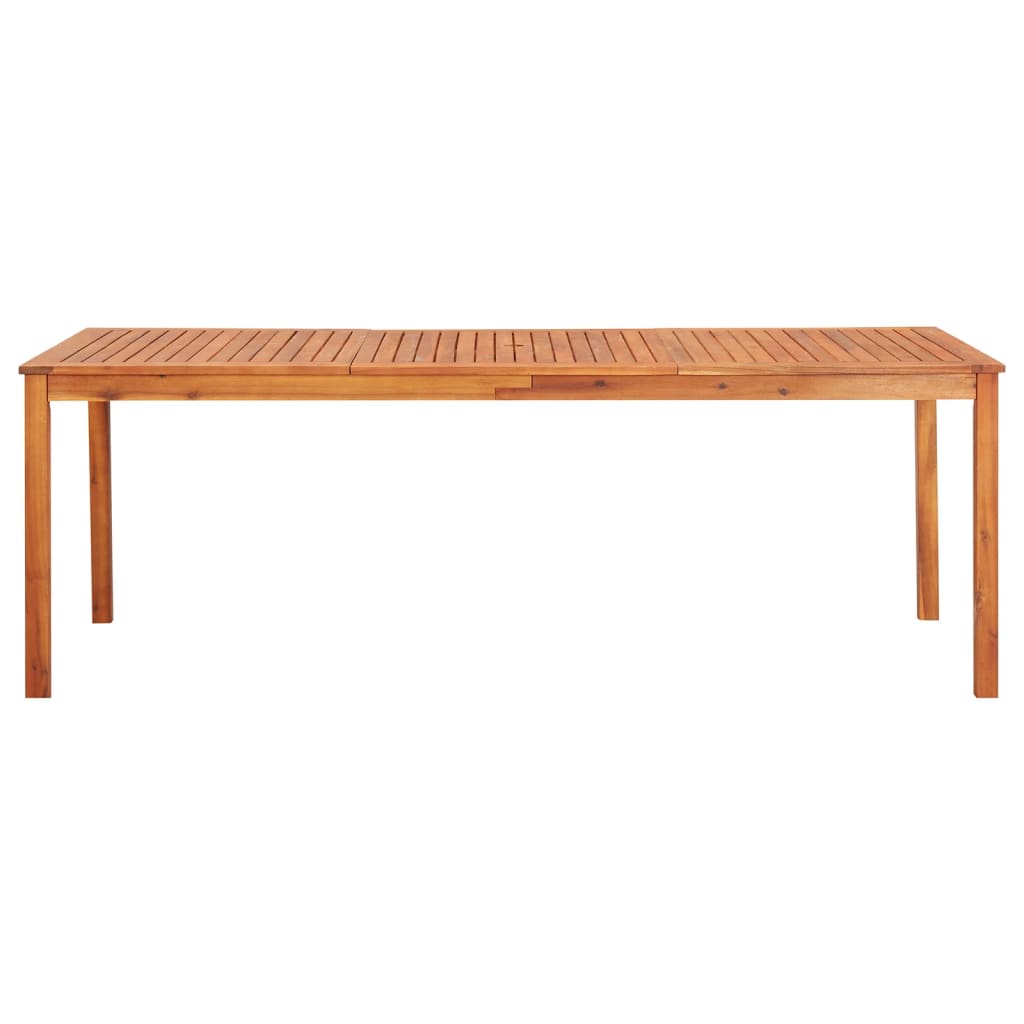 Set Comedor De Jardín 7 Pzas Y Cojines Madera Maciza De Acacia / Vetonek_5