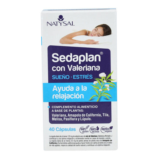 Sedaplan Sweet Dreams com Valeriana Natysal 40 cápsulas