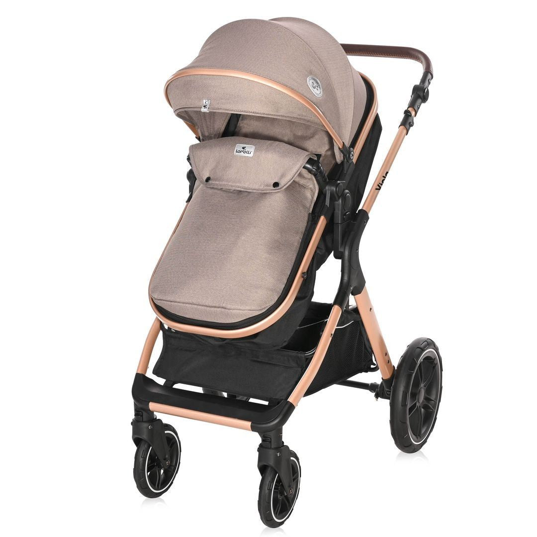 Carrito De Bebé Dúo Convertible Viola Hasta 22 Kg Pearl Beige_2