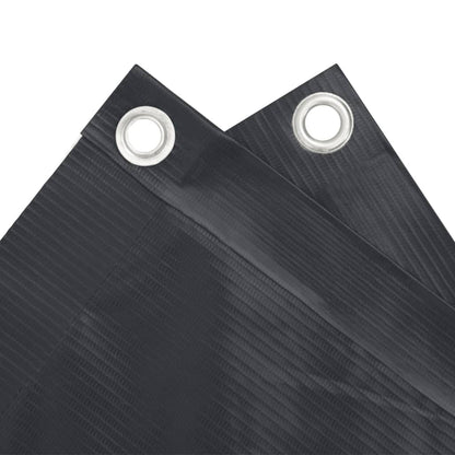 Pantalla De Privacidad De Balcón Pvc Gris Antracita 1000x120 Cm / Vetonek_0