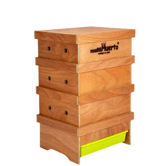 Vermicompostor Lombrihogar 3 tabuleiros Multi-jardim