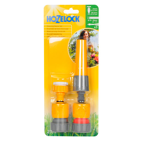 Conjunto de conectores de lança Hozelock Basic 3 em 1 numa bolsa