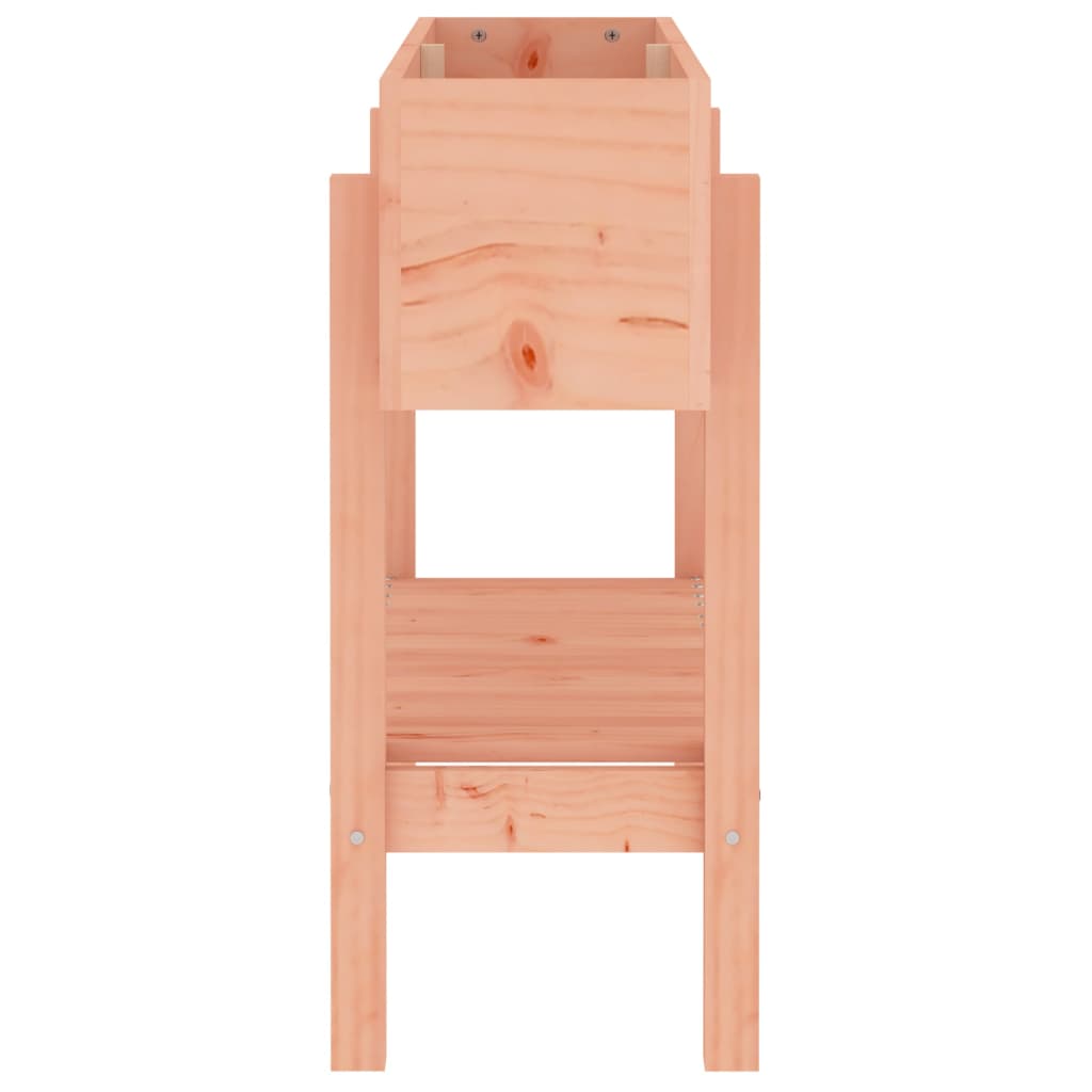 Arriate Elevado Jardín Madera Maciza Abeto Douglas 101x30x69 Cm_4