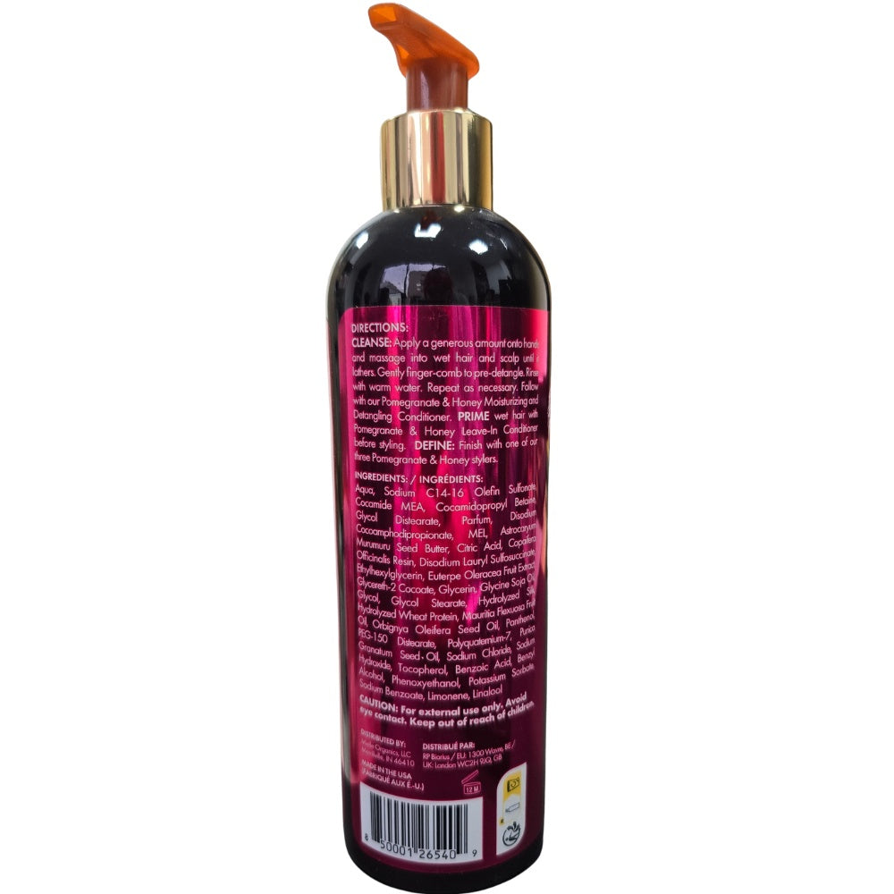 Mielle Organics Pomegranate And Honey Moisturizing And Detangling Champú 355ml_1