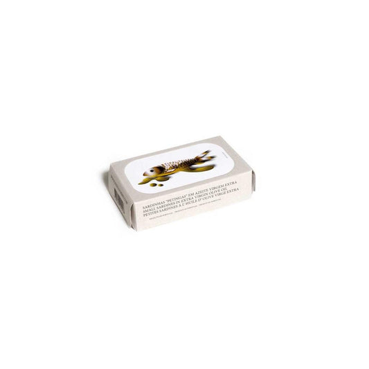 Sardinhas Pequenas em Azeite Virgem Extra, Conservas Jose Gourmet, 90 g