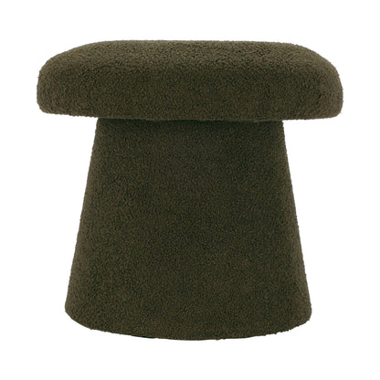 Taburete Teddy Verde Ø43x38cm - Well Home_0