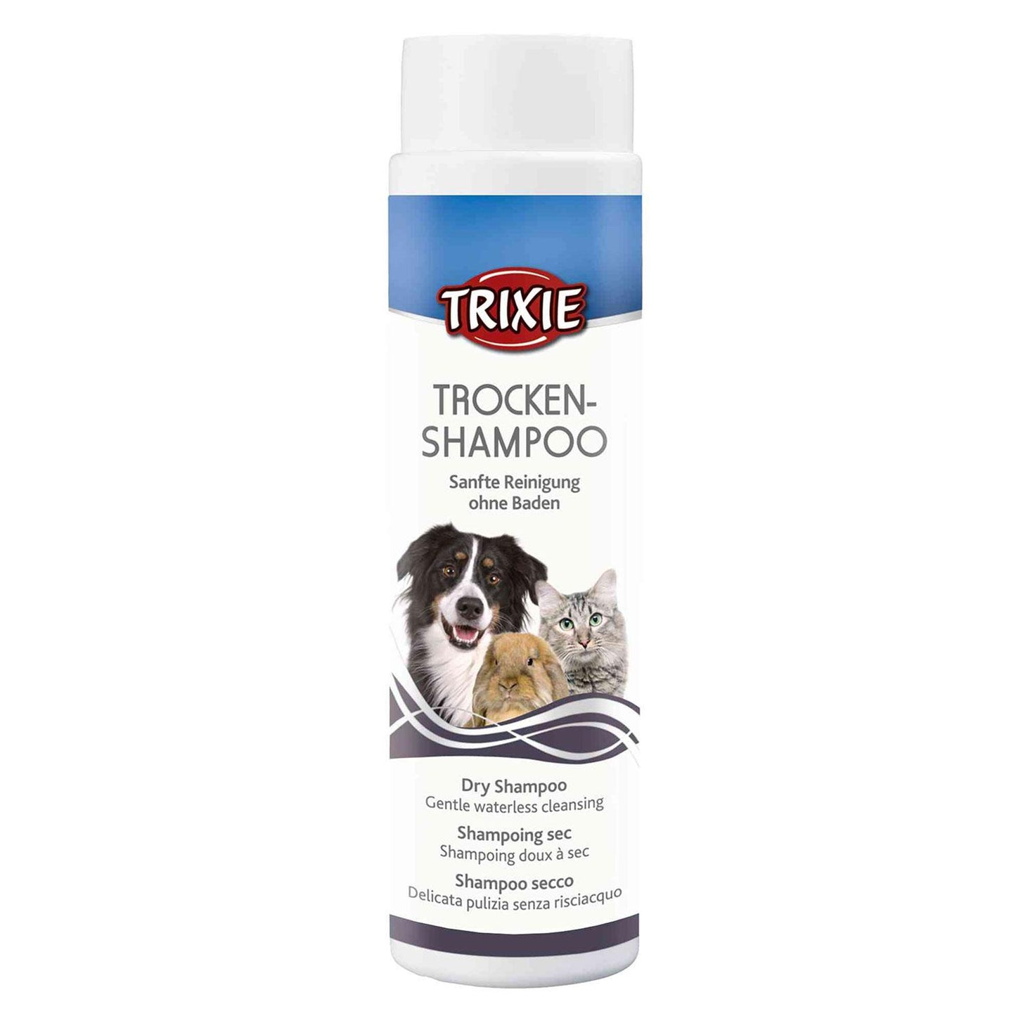 Champô seco Trixie, perfumado, suave para a pele, 200g